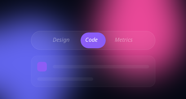Animated Gliding Tab Navigation