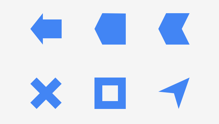 CSS Shape and Their Transformation on Hover
